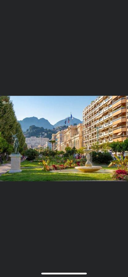 Menton Centre Vue Imprenable Sur Mer Et Jardin Bioves Eksteriør bilde