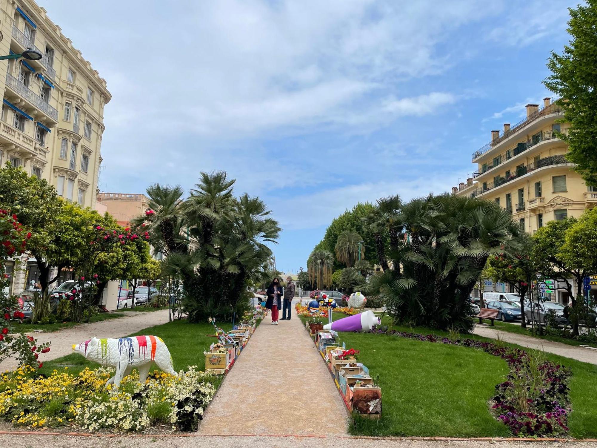 Menton Centre Vue Imprenable Sur Mer Et Jardin Bioves Eksteriør bilde