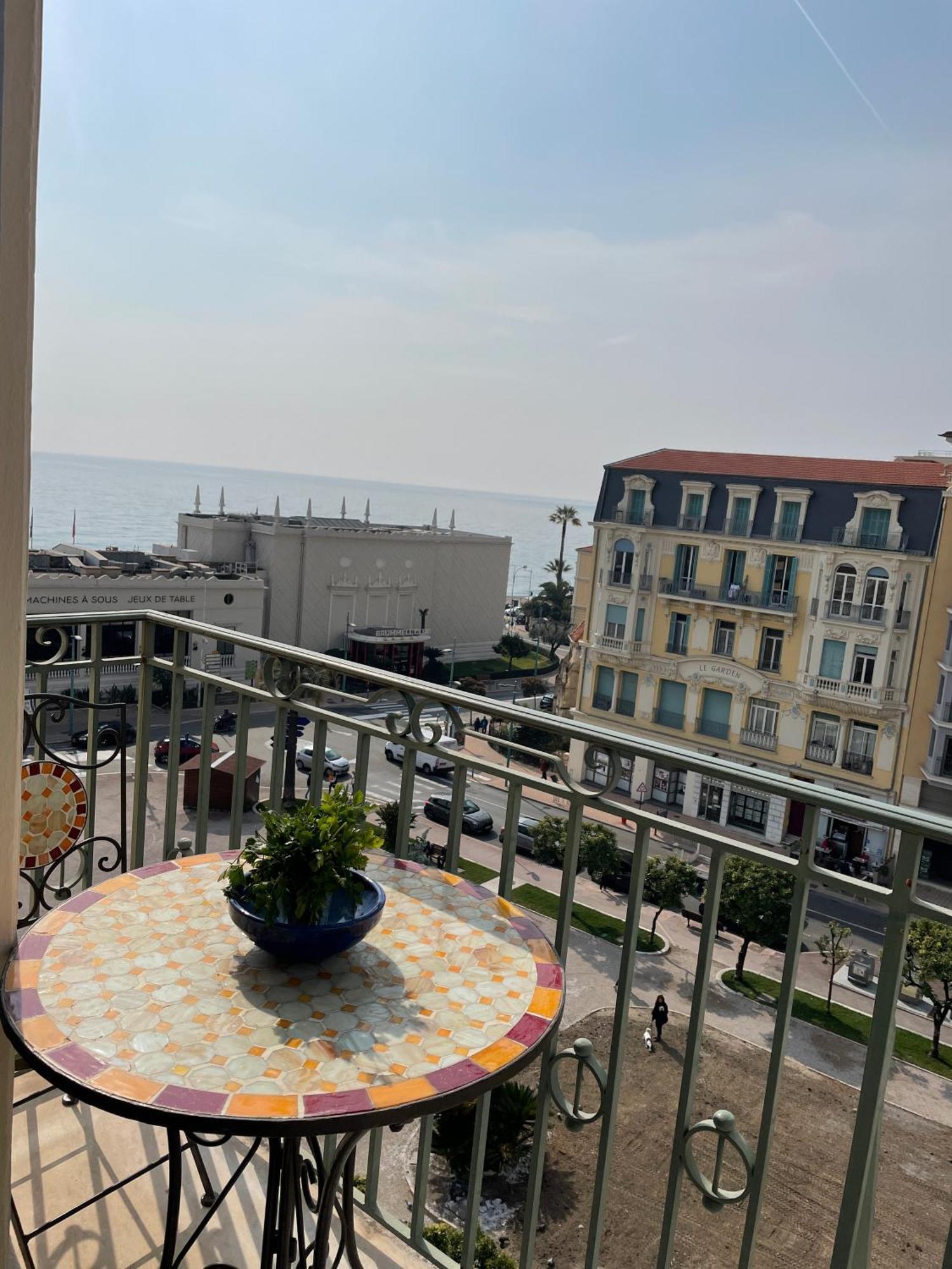 Menton Centre Vue Imprenable Sur Mer Et Jardin Bioves Eksteriør bilde