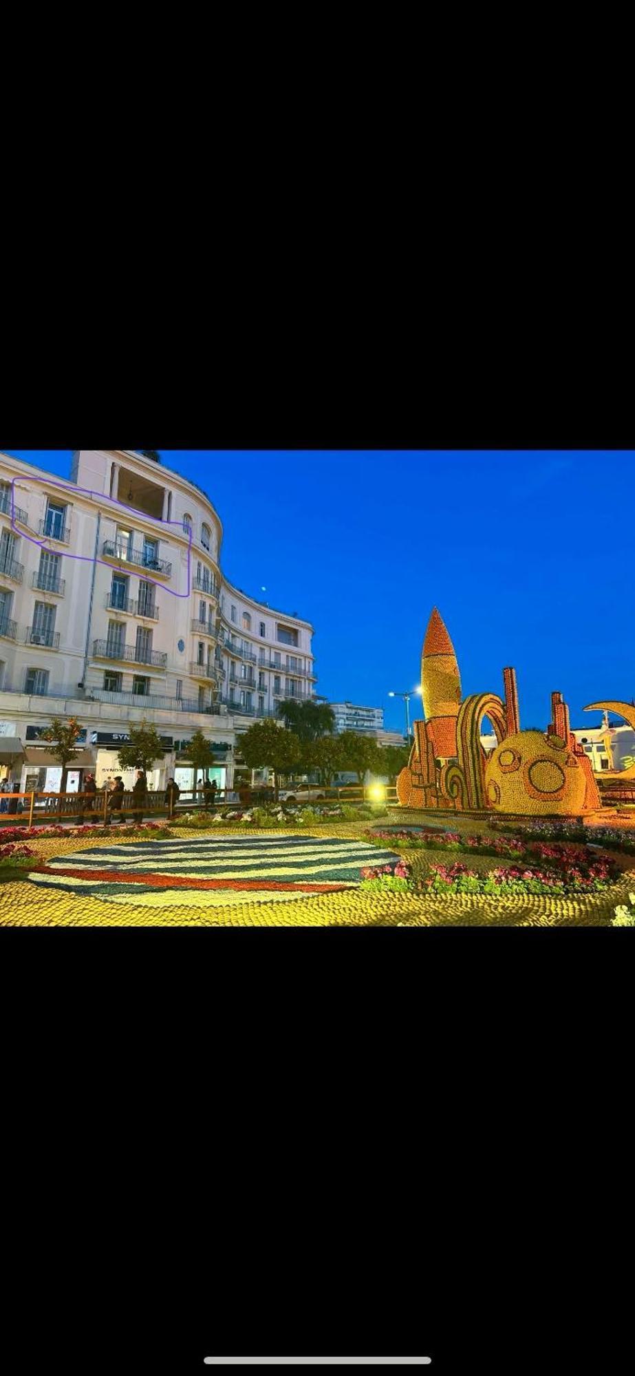 Menton Centre Vue Imprenable Sur Mer Et Jardin Bioves Eksteriør bilde